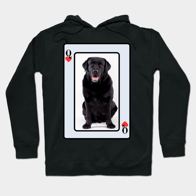 Black Labrador Hoodie by HighwayForSouls